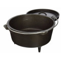 Three legs camping Cast Iron Dutch Oven camping cookware